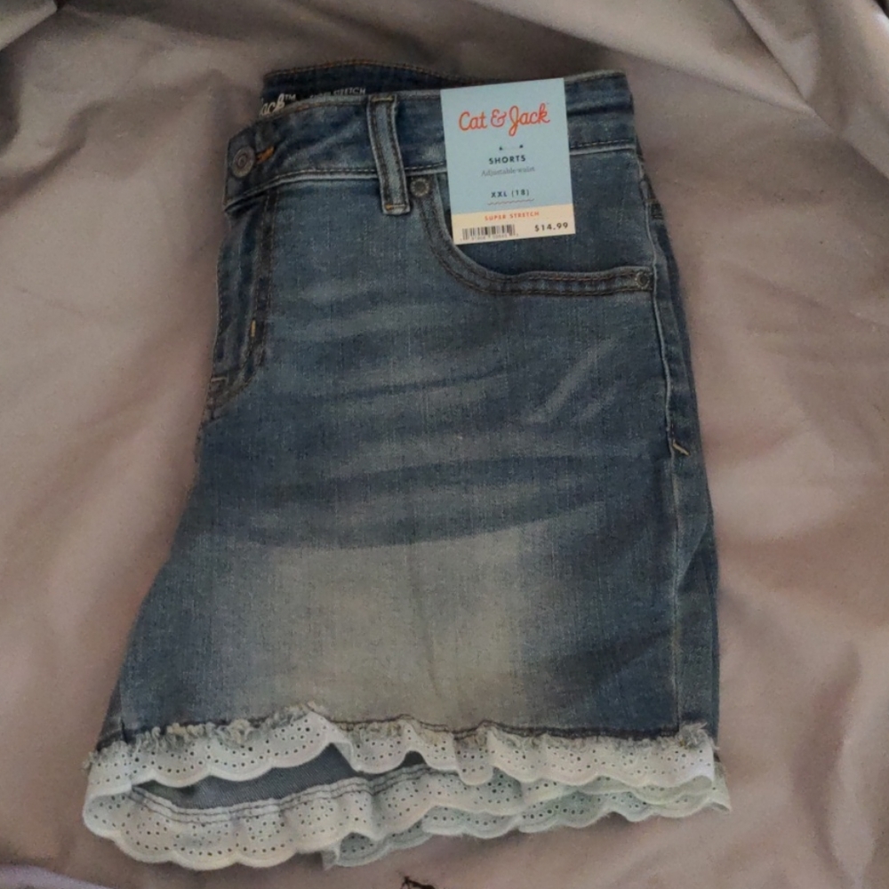 young girl shorts